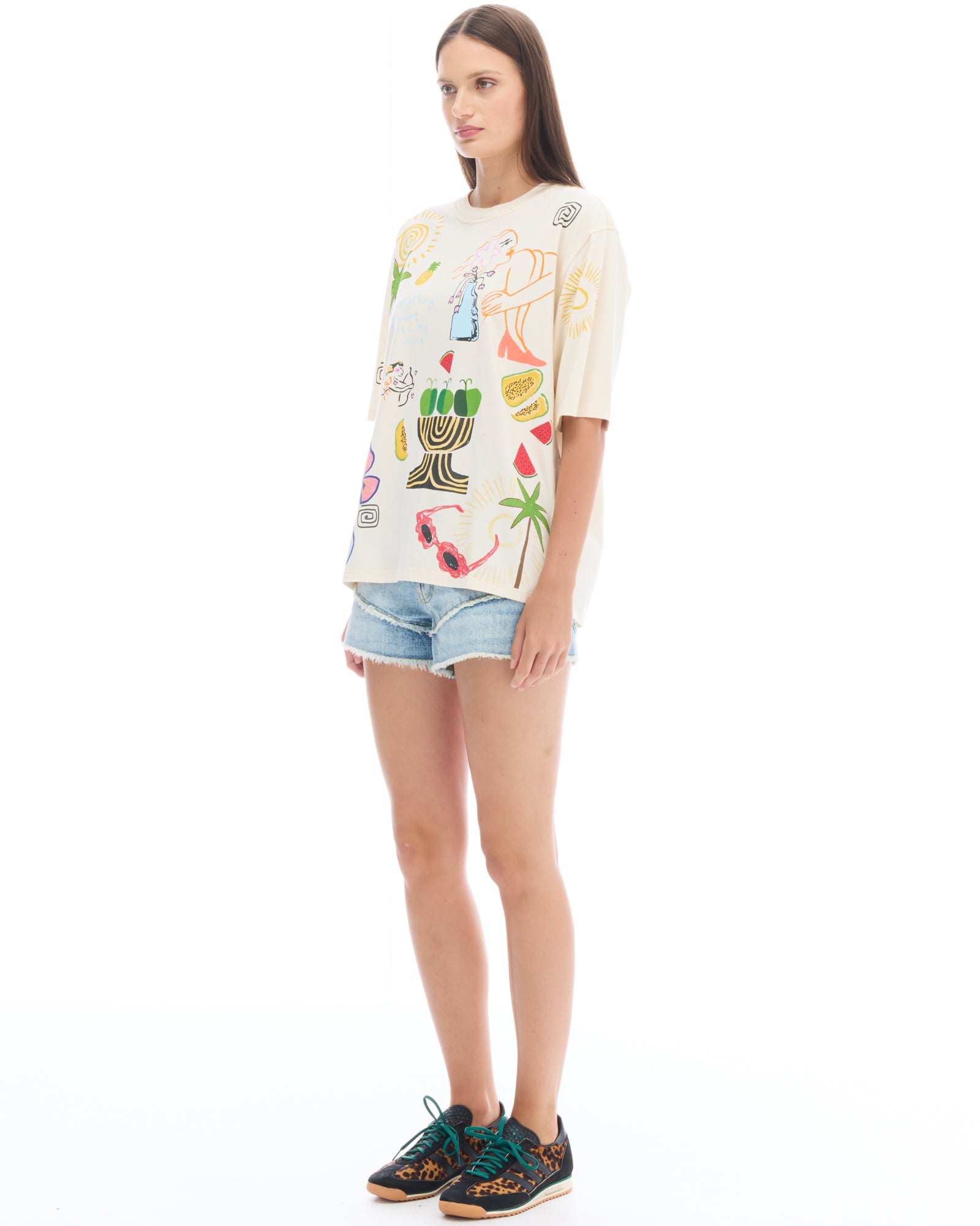 私のイラスト入りミューズTシャツ