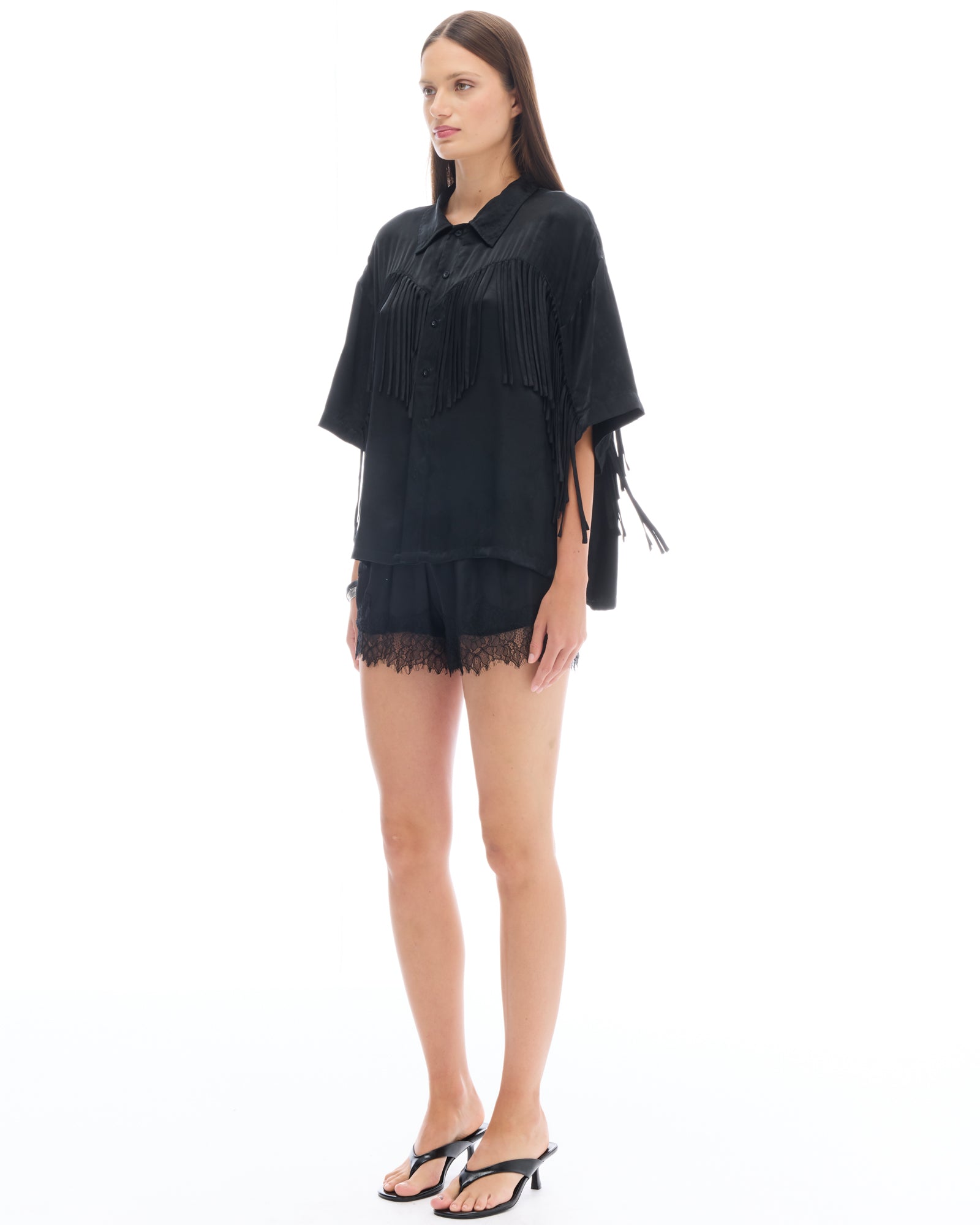 Old Faithful Jeans mit verdrehten Nähten