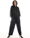 Western Nights Black Fringed Shirt