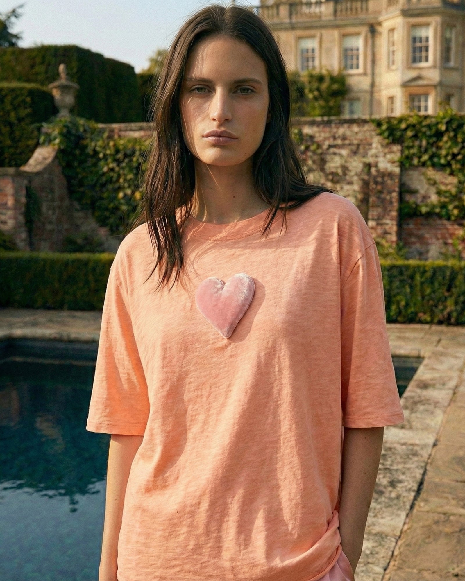 We Love Velvet Heart Street Tee
